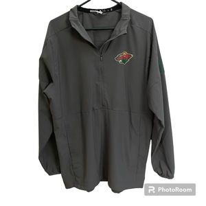 Minnesota Wild Pullover Adidas M